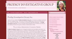 Desktop Screenshot of prodigypi.com